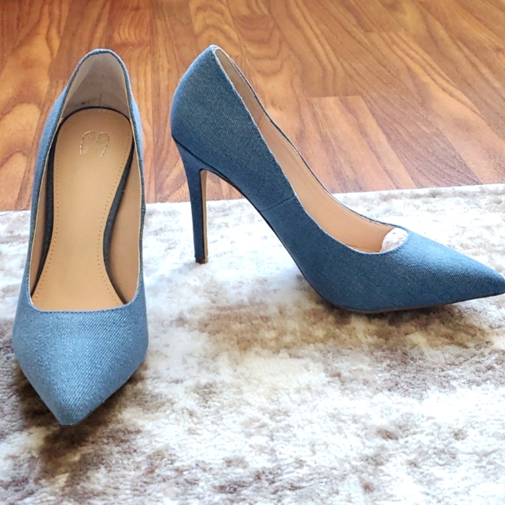 Victoria's Secret Denim Heels